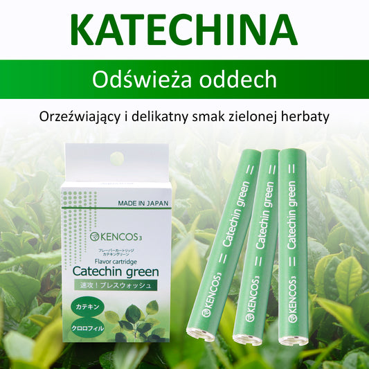 Green Tea Flavor Cartridge Pack (3 Units) | KENCOS4